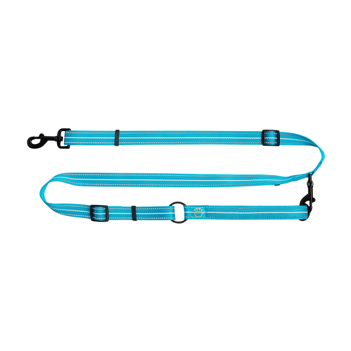 The GF PET® Reflective Leash - EEZY-6 - Neon Blue