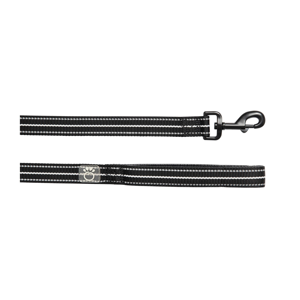 The GF PET® Reflective Leash - Black