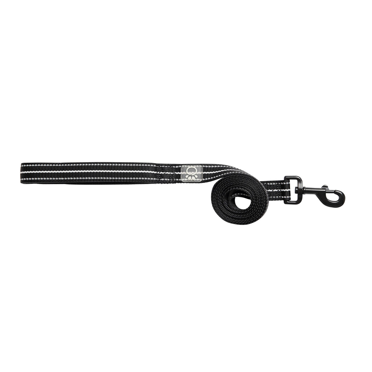 The GF PET® Reflective Leash - Black