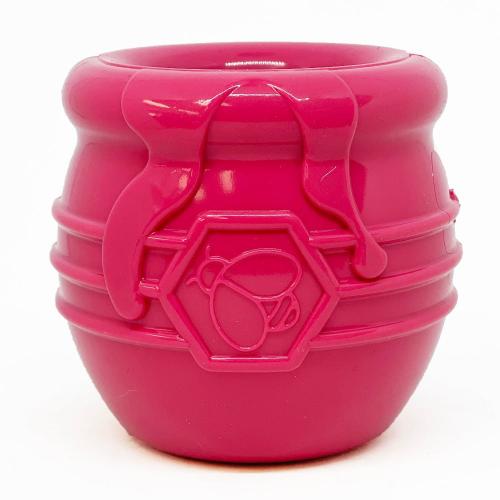 SodaPup® Honey Pot eCup | Stuffable Dog Treat Dispenser & Enrichment Toy