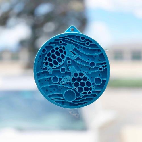 SodaPup® Turtle eMat-Mini Lick Mat with Suction Cups - Small Dogs & Cats | USA