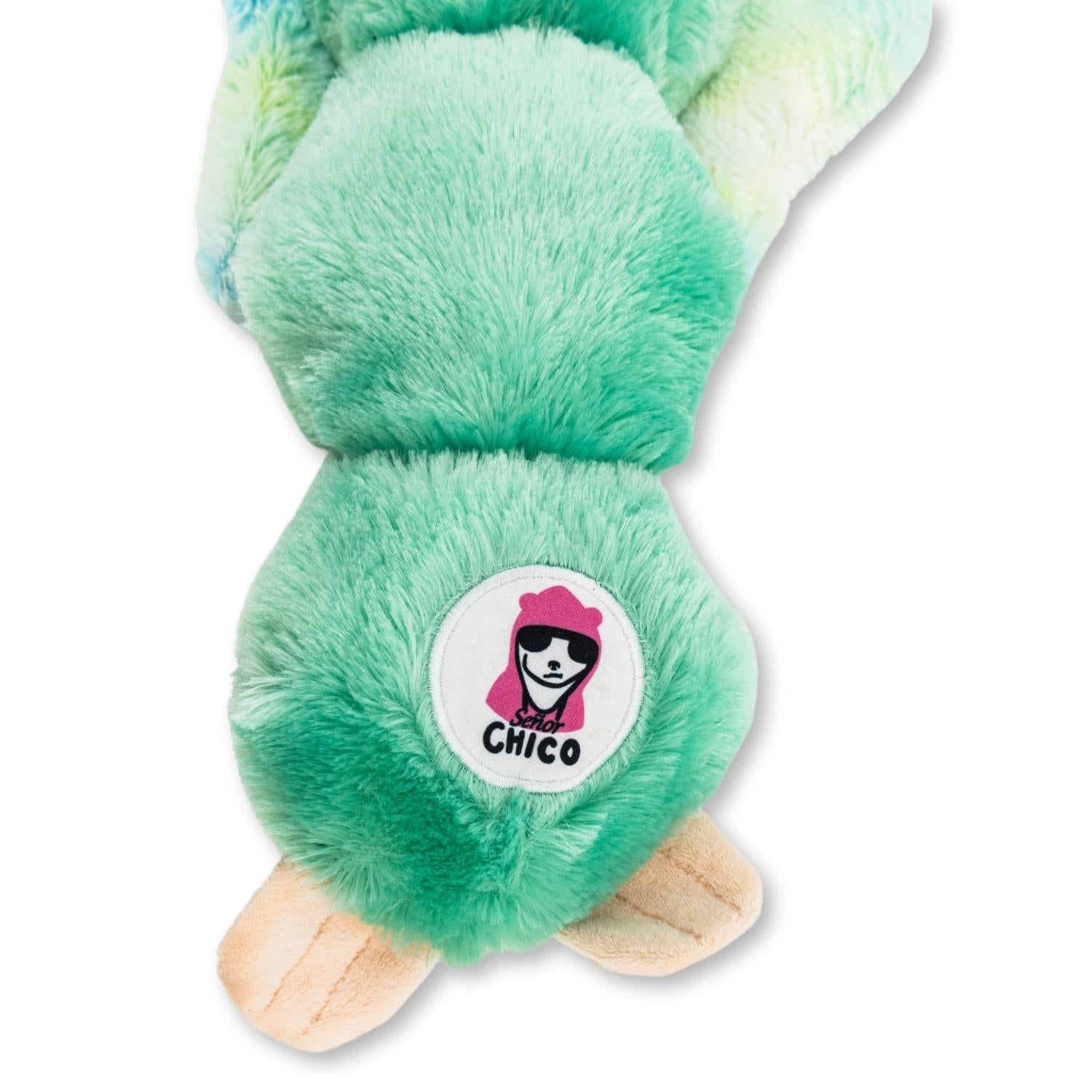 Mystical Mint Winged Sloth Plush Dog Toy