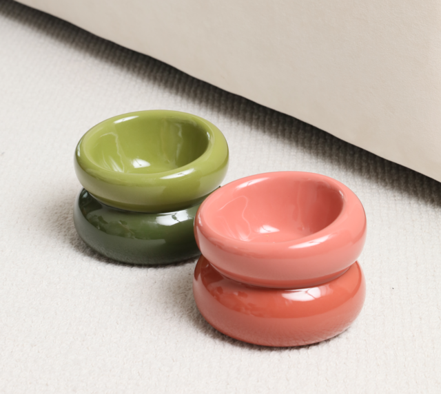 Pehom | Soufflé Pet Bowl - Rose Pink