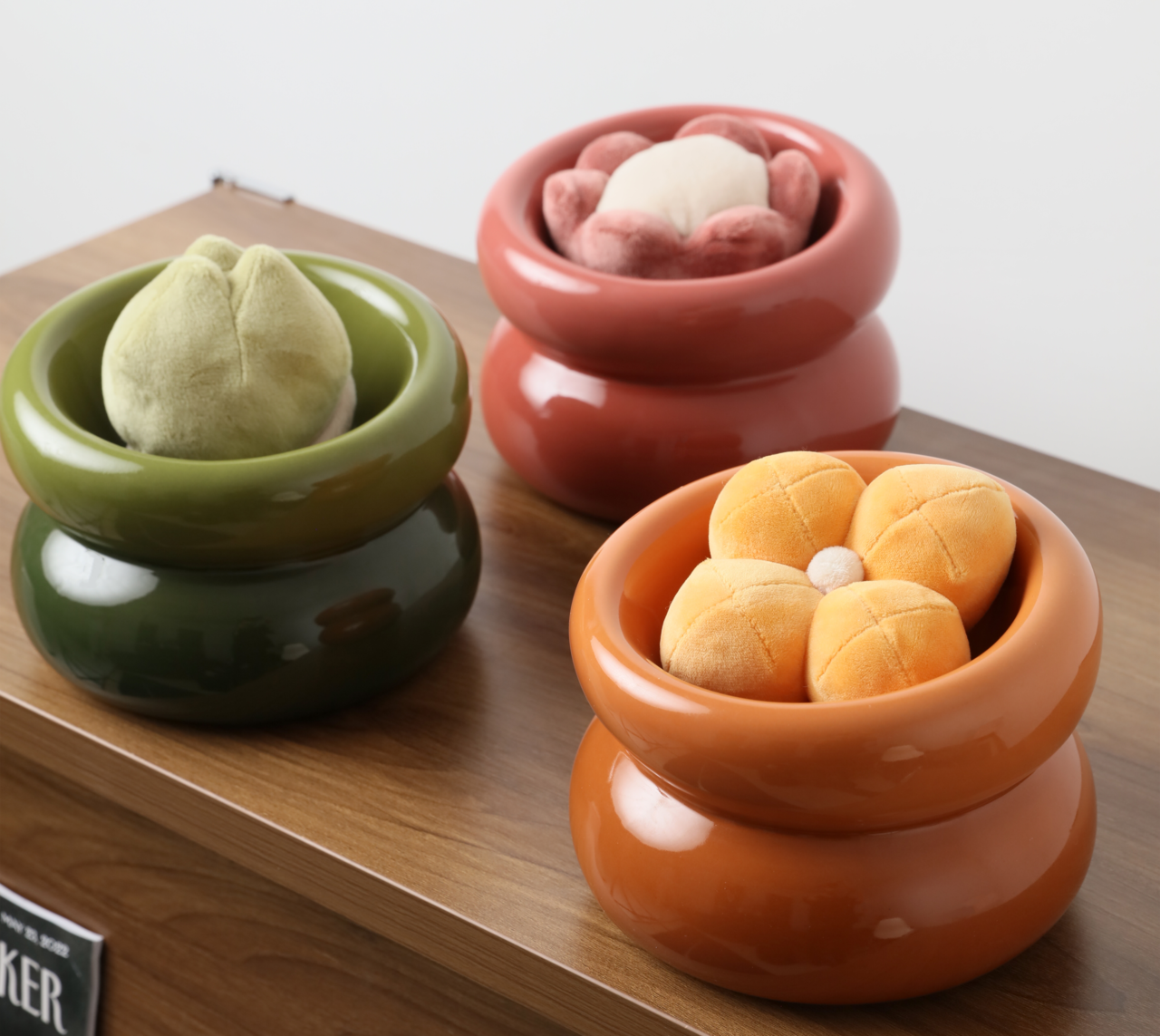 Pehom | Soufflé Pet Bowl - Amber Orange