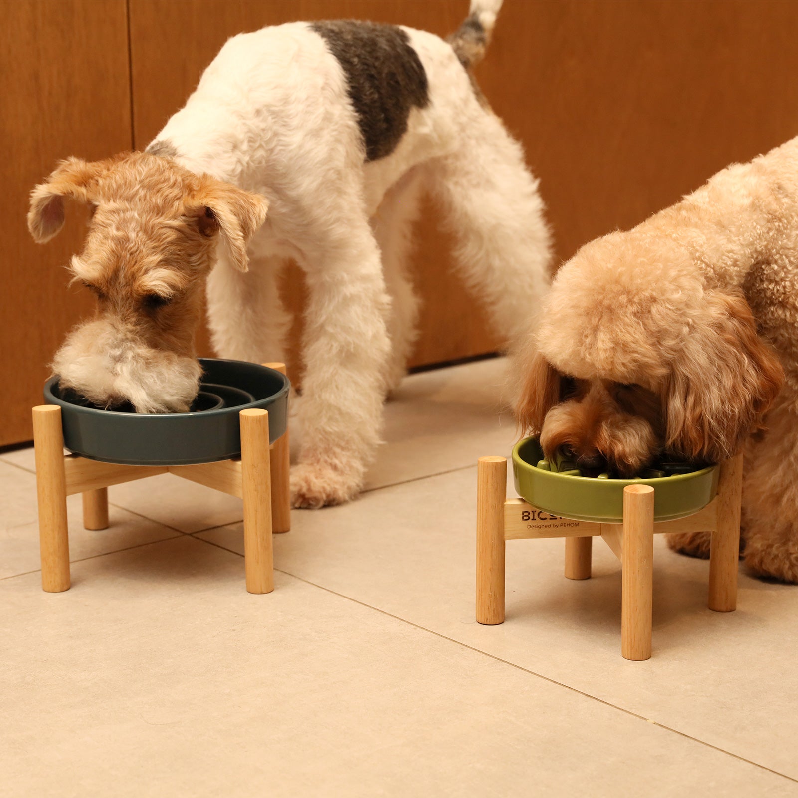 Pehom | Wave Slow Feeder Dog Bowls