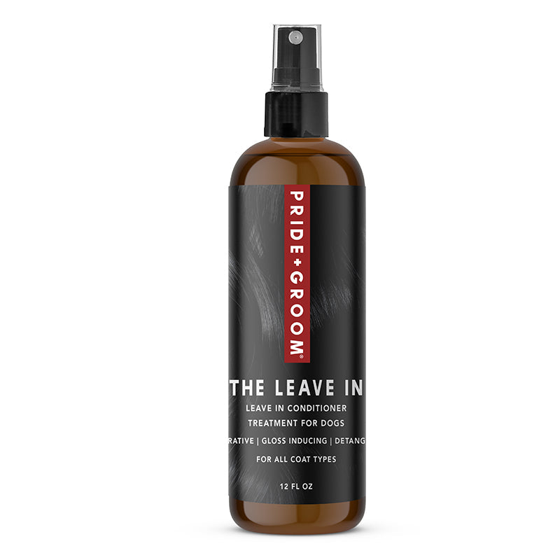 PRIDE + GROOM THE LEAVE IN