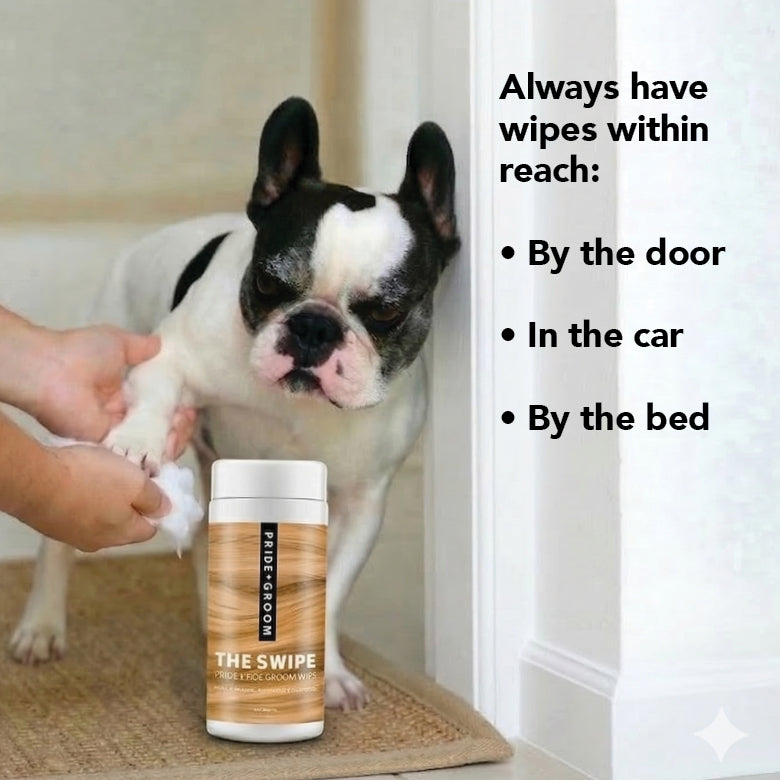 PRIDE + GROOM The Swipe Pet Wipes
