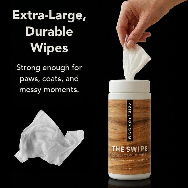 PRIDE + GROOM The Swipe Pet Wipes