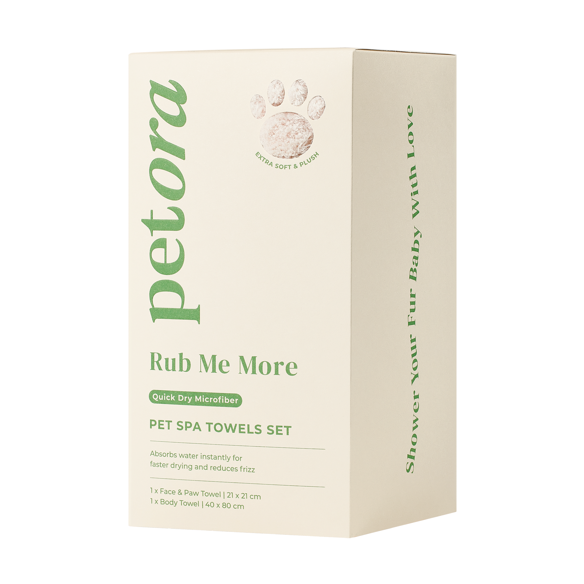 RUB ME MORE Pet Spa Towels Set