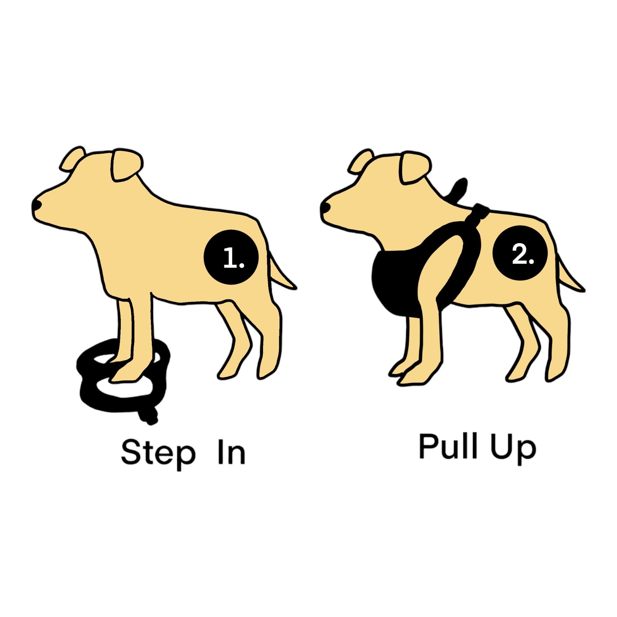 Come Here Buddy Step In Dog Harness