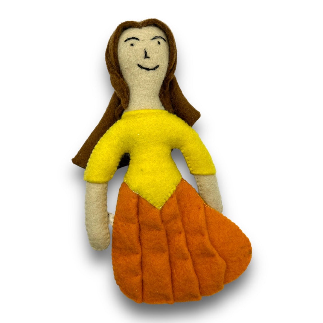 Come Here Buddy Prince and Princess Felt Dog Toys