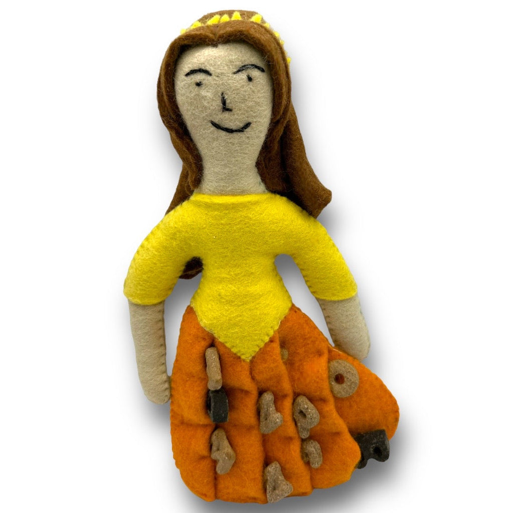 Come Here Buddy Prince and Princess Felt Dog Toys