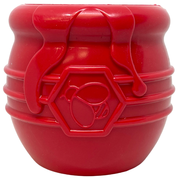 SodaPup® Honey Pot eCup | Stuffable Dog Treat Dispenser & Enrichment Toy