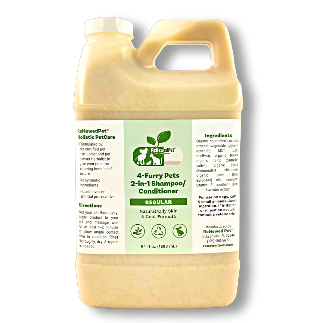 ReNewedPet® 4-Furry Pets 2-in-1 *Regular Shampoo & Conditioner