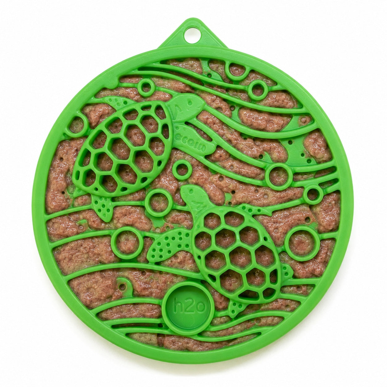 SodaPup® Water Nylon eCoin Durable Enrichment Snacking Coin for Dogs | USA-Made Lick Mat Alternative