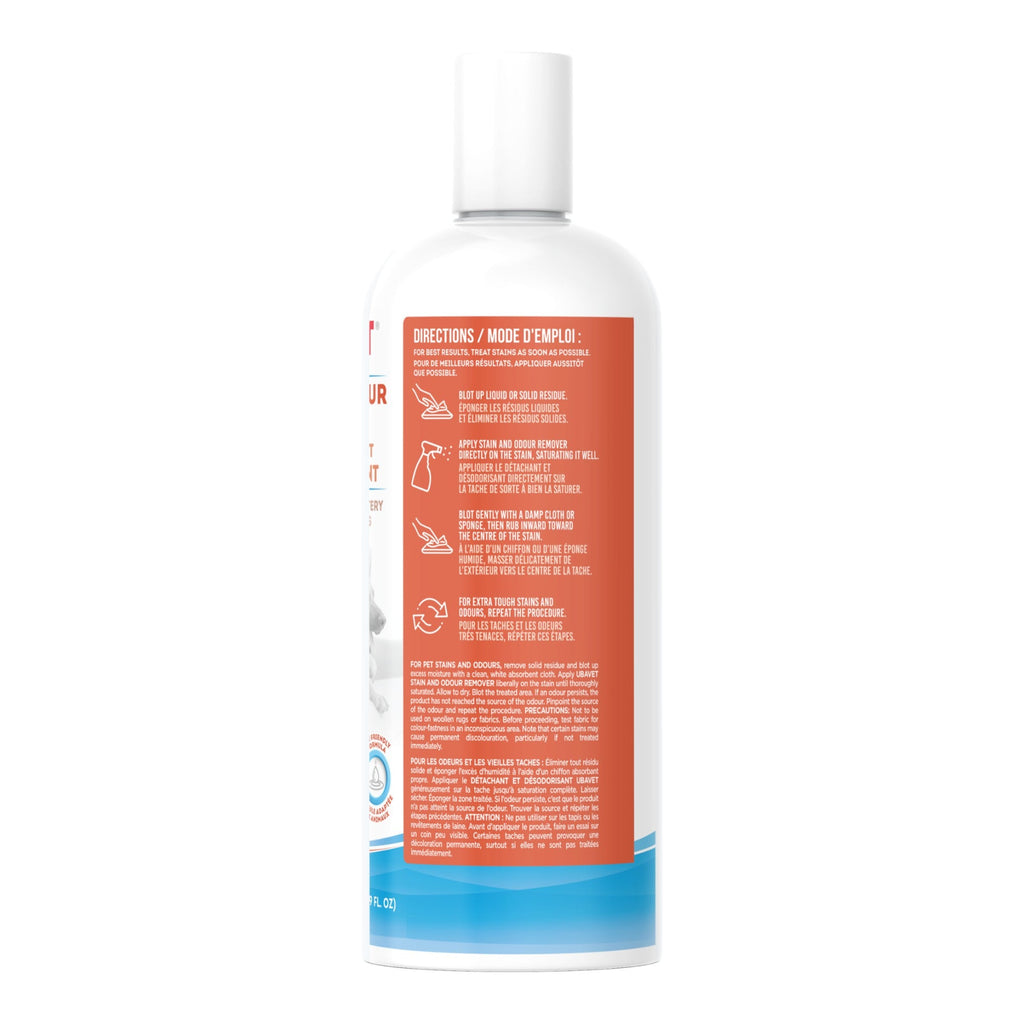 UBAVET Stain and Odor Remover for Dogs & Cats – Powerful Enzyme Cleaner