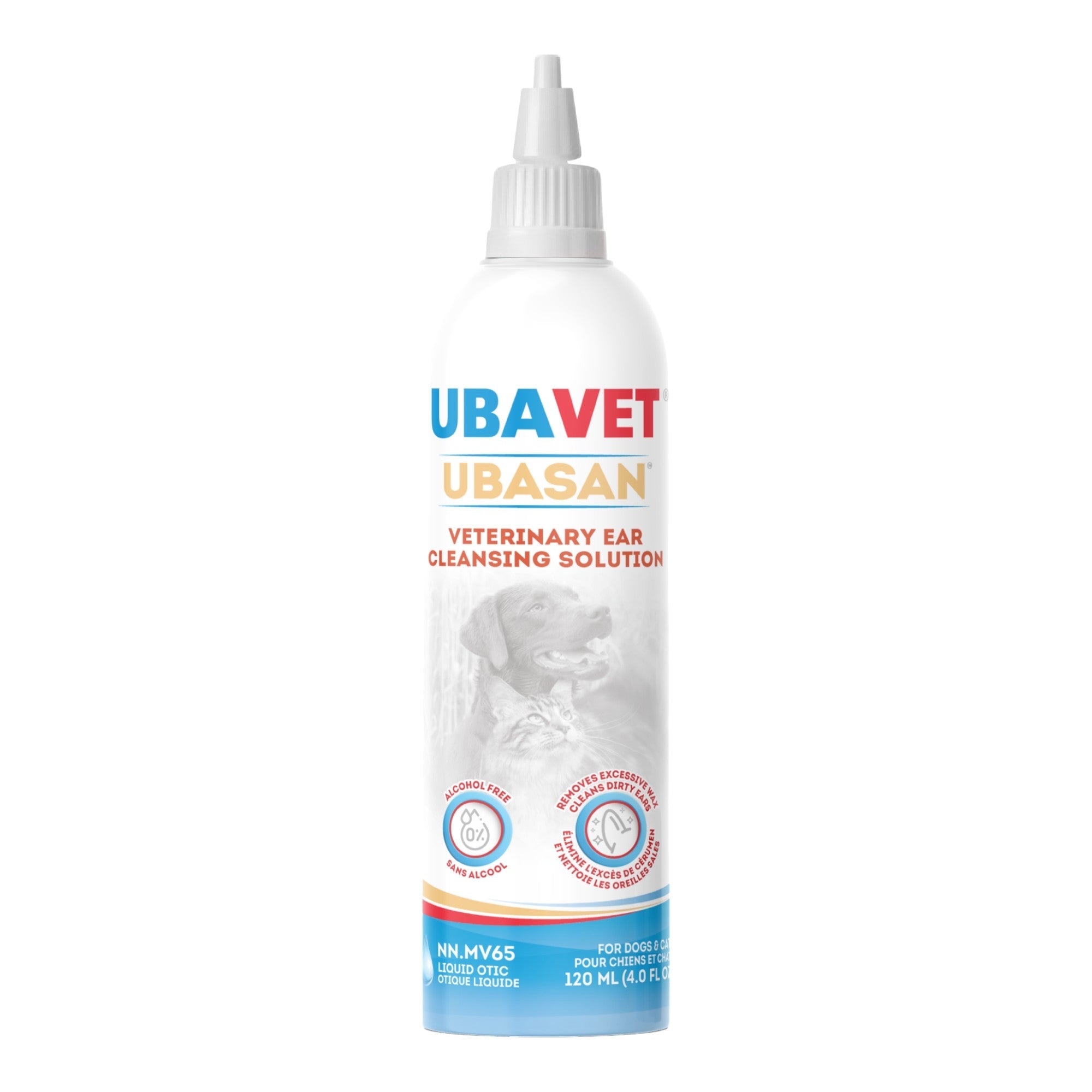 UBAVET Ubasan Ear Cleansing Solution for Dogs & Cats