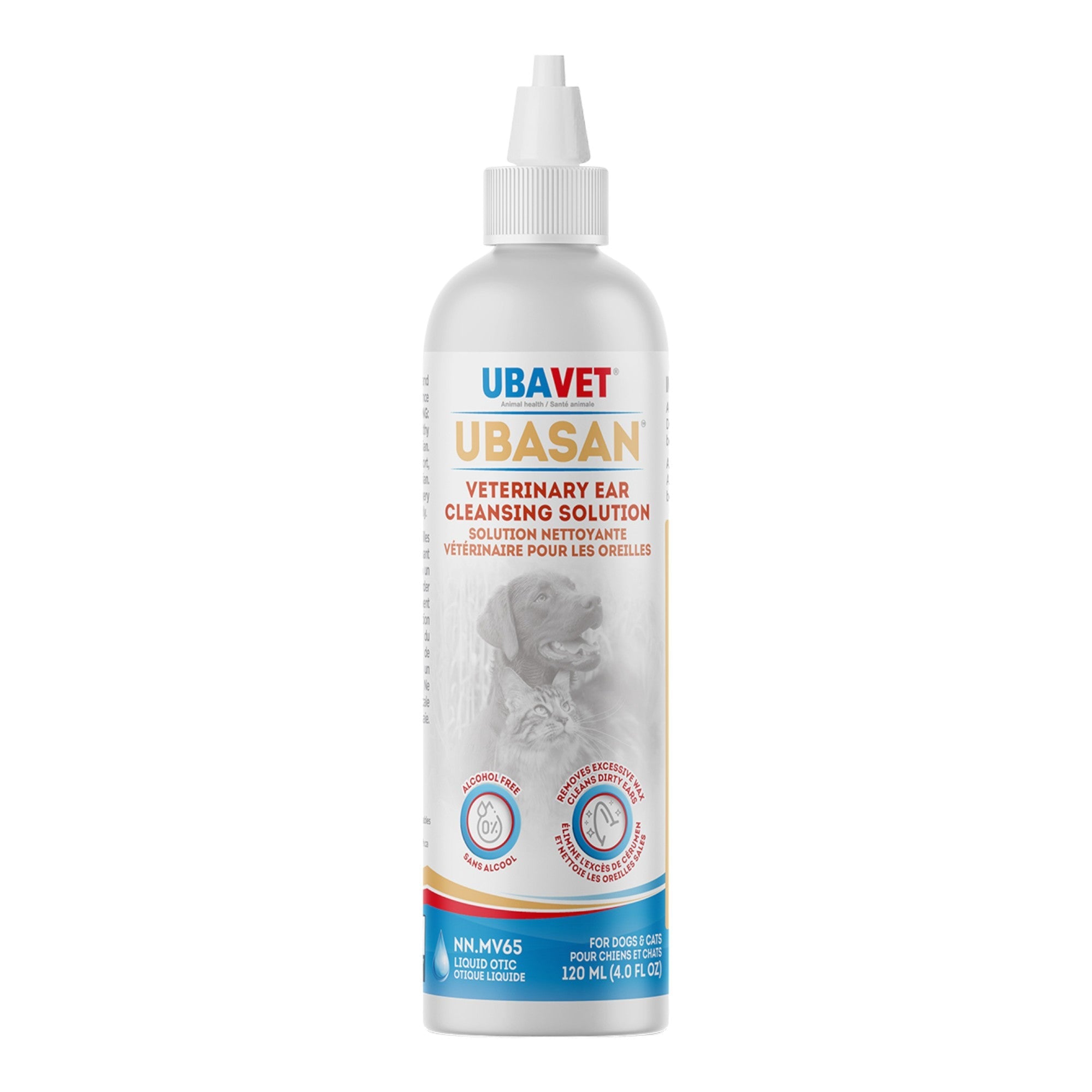 UBAVET Ubasan Ear Cleansing Solution for Dogs & Cats