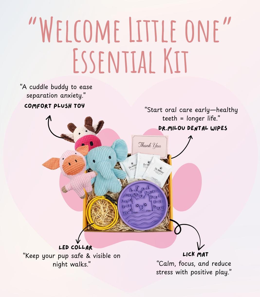 Milou & Lumi “Welcome Little One” Essential Kit