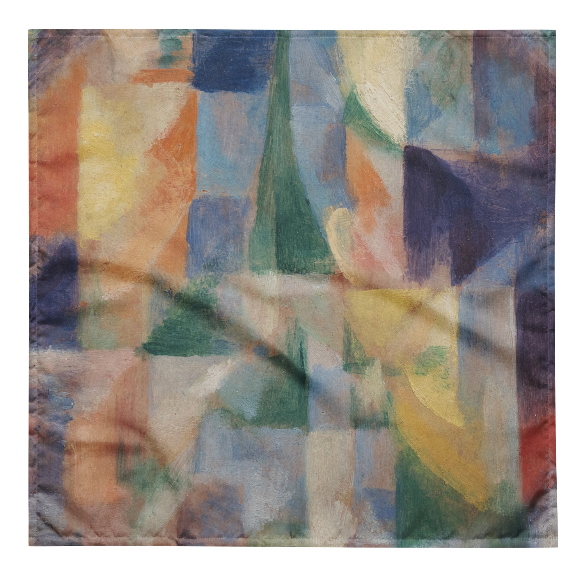 Sebastian & Clementine Window Overlooking The City Bandana For Dogs and Cats