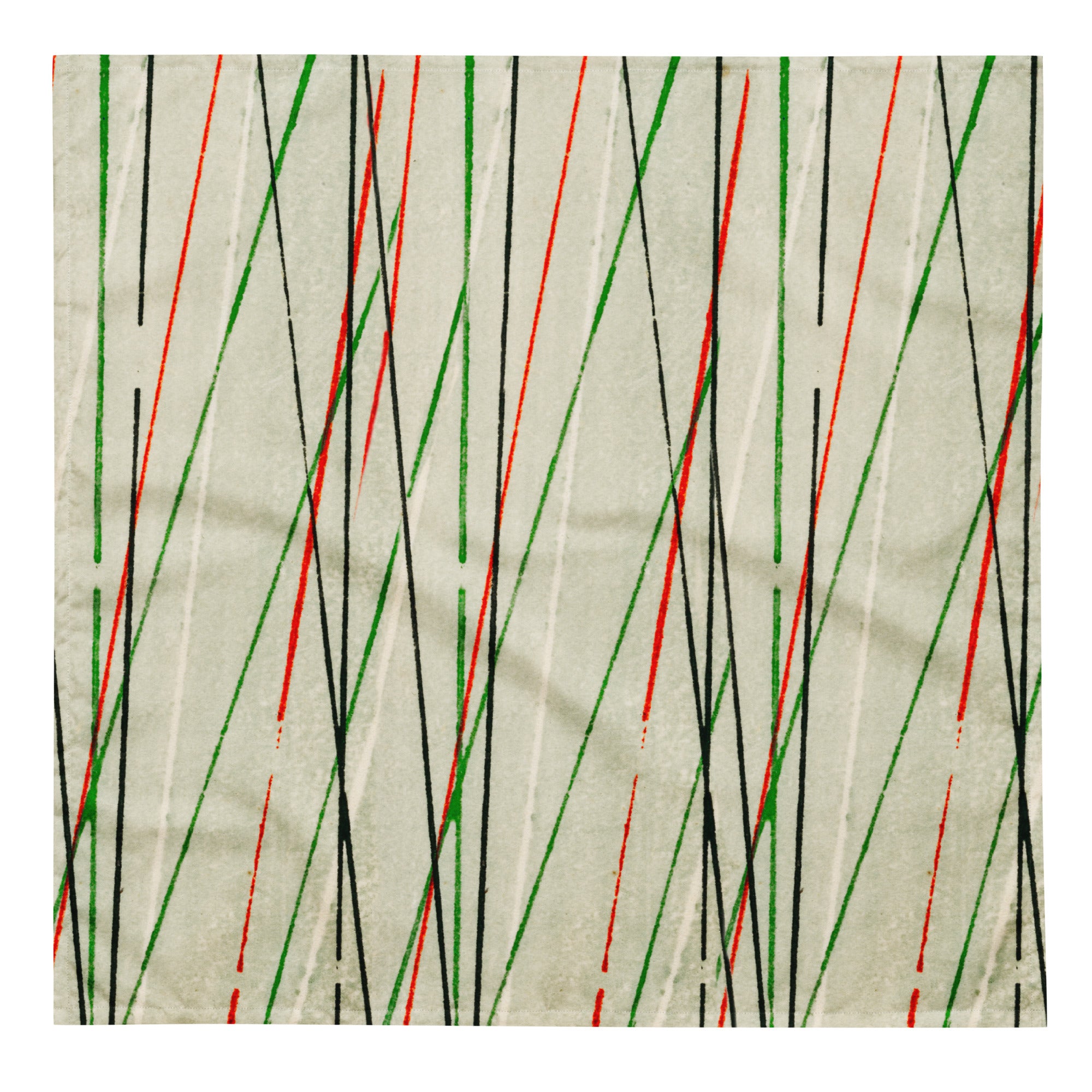 Sebastian & Clementine Oatmeal Shima-Shima Bandana For Dogs and Cats