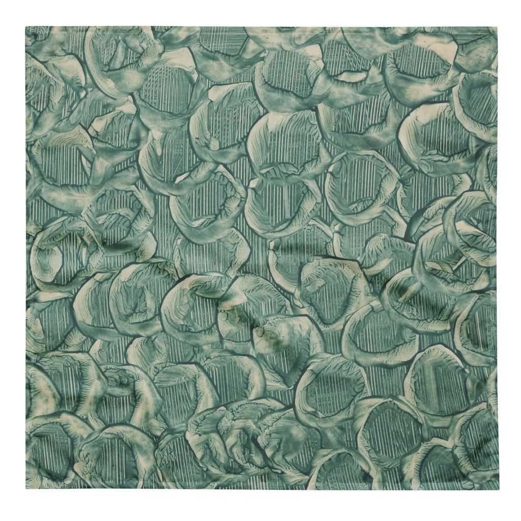 Sebastian & Clementine Green Paint Bandana For Dogs and Cats