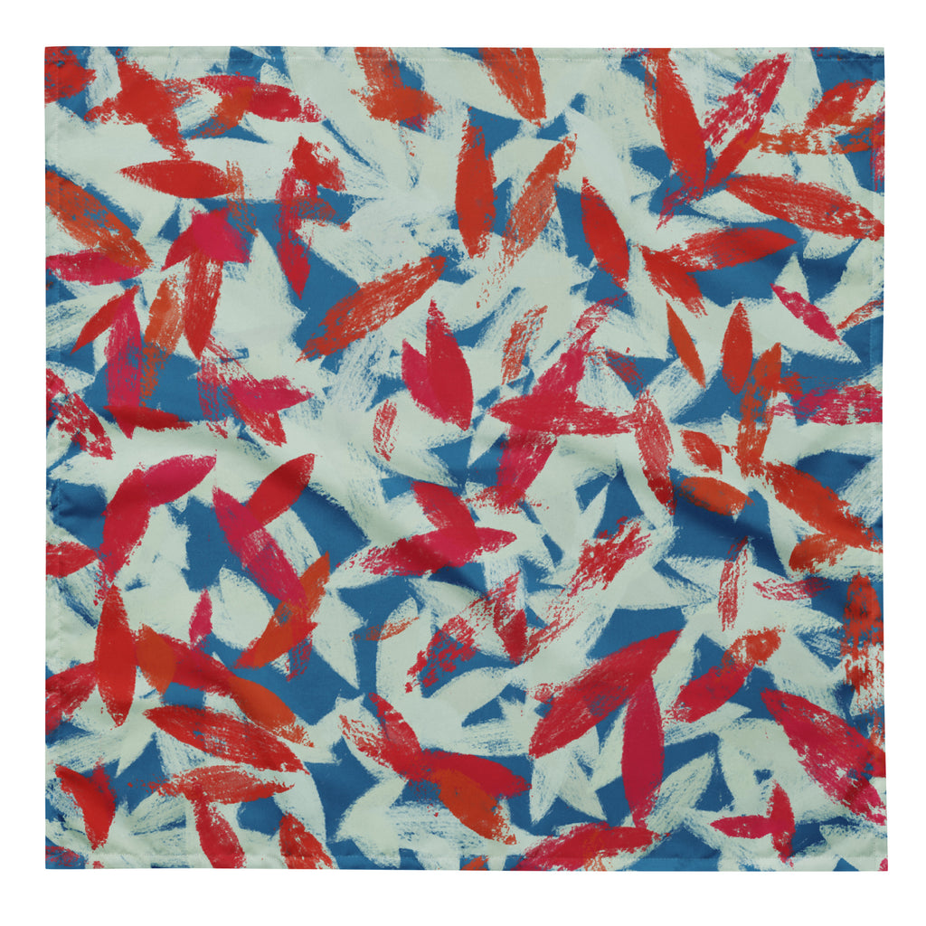 Sebastian & Clementine Abstract Patriotic Bandana For Dogs and Cats