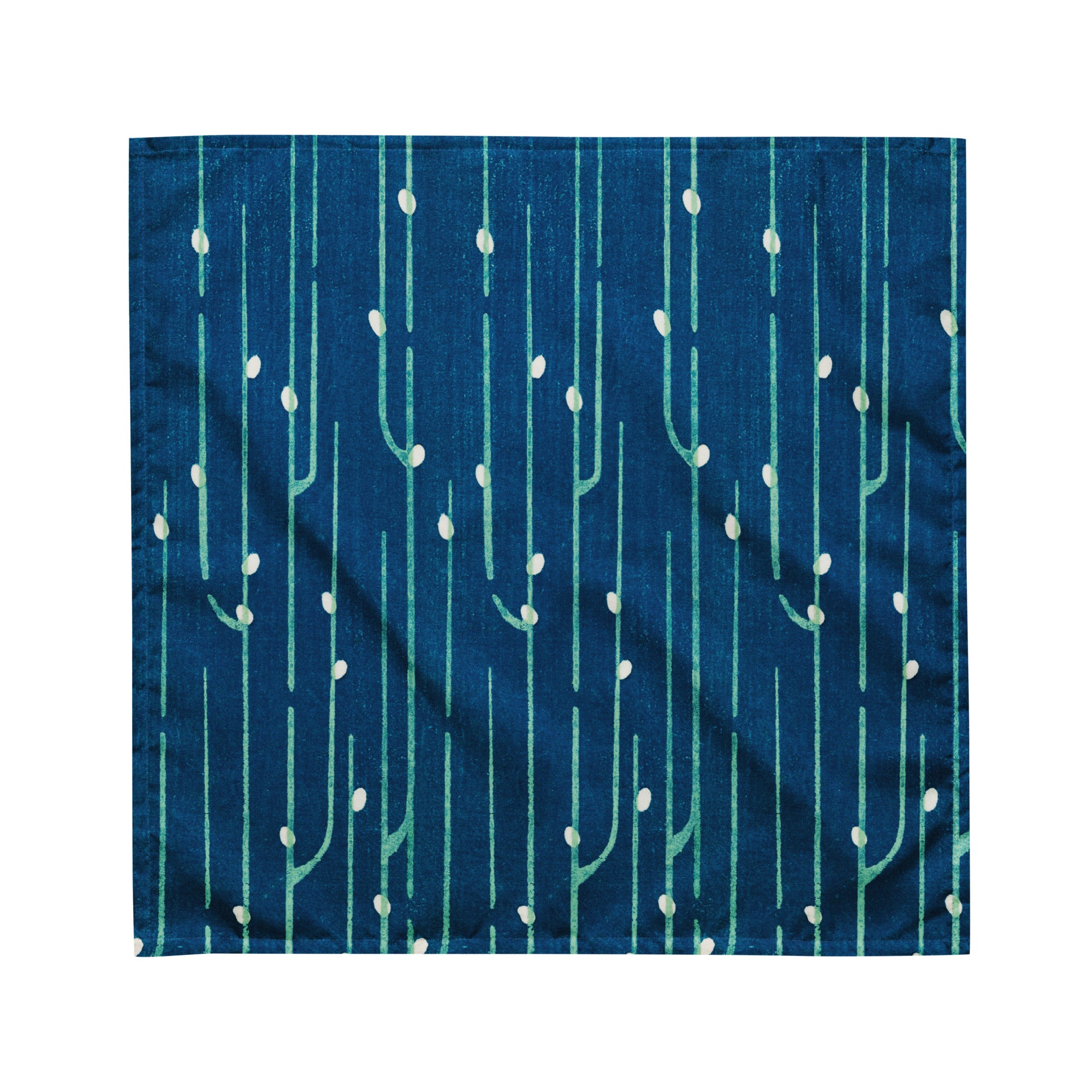 Sebastian & Clementine Blue Shima-Shima Bandana For Dogs and Cats