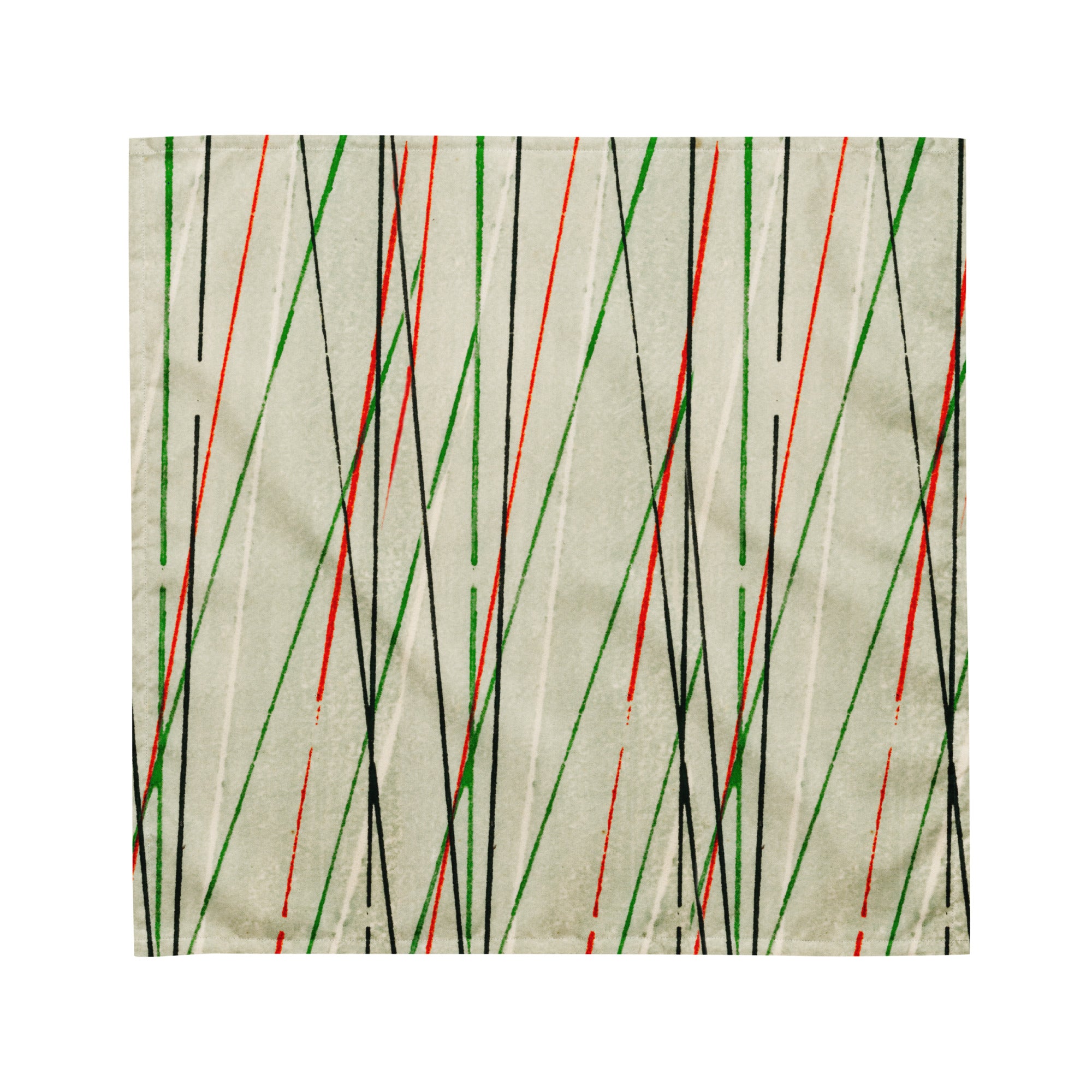 Sebastian & Clementine Oatmeal Shima-Shima Bandana For Dogs and Cats