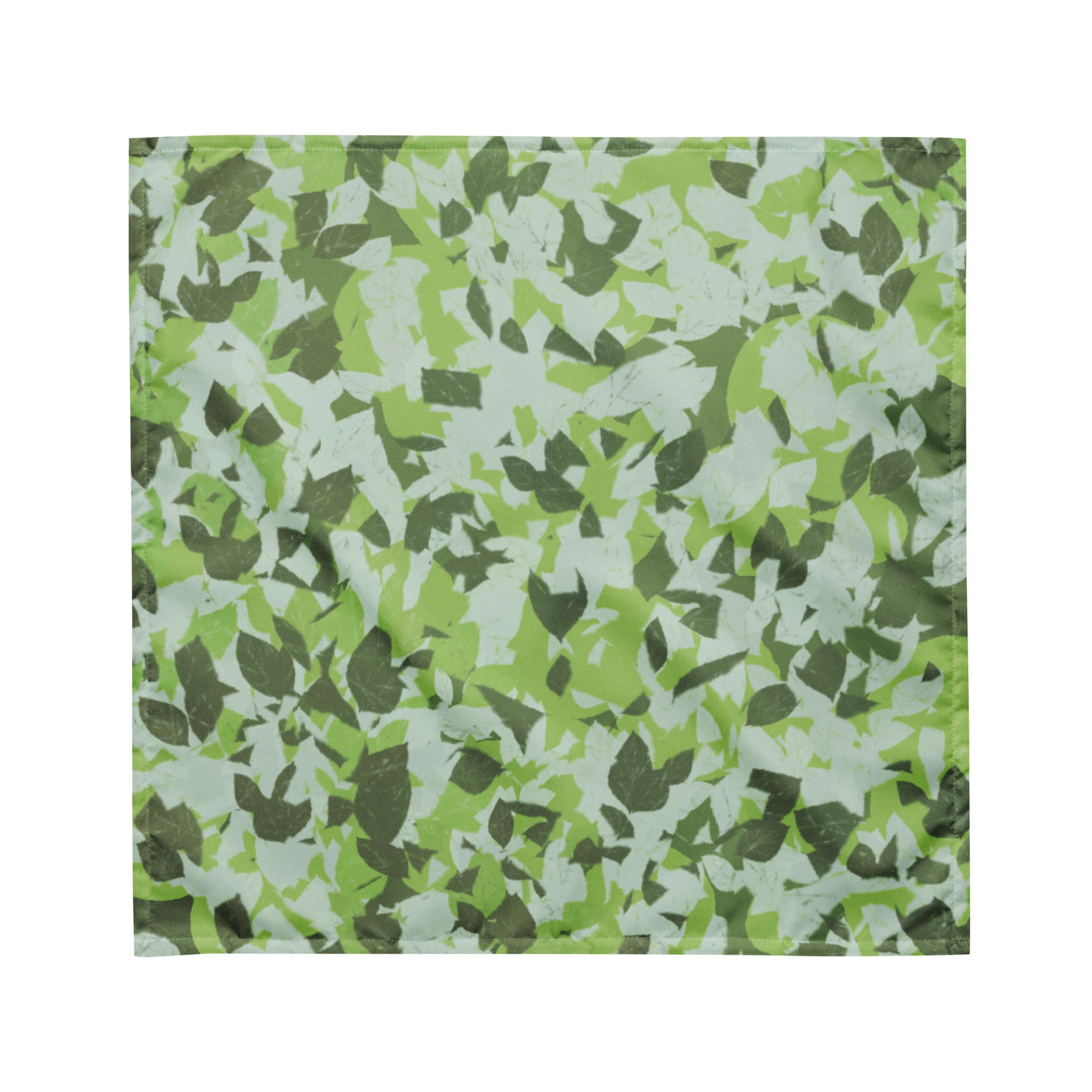 Sebastian & Clementine Green Camo Leaves Bandana For Dogs and Cats