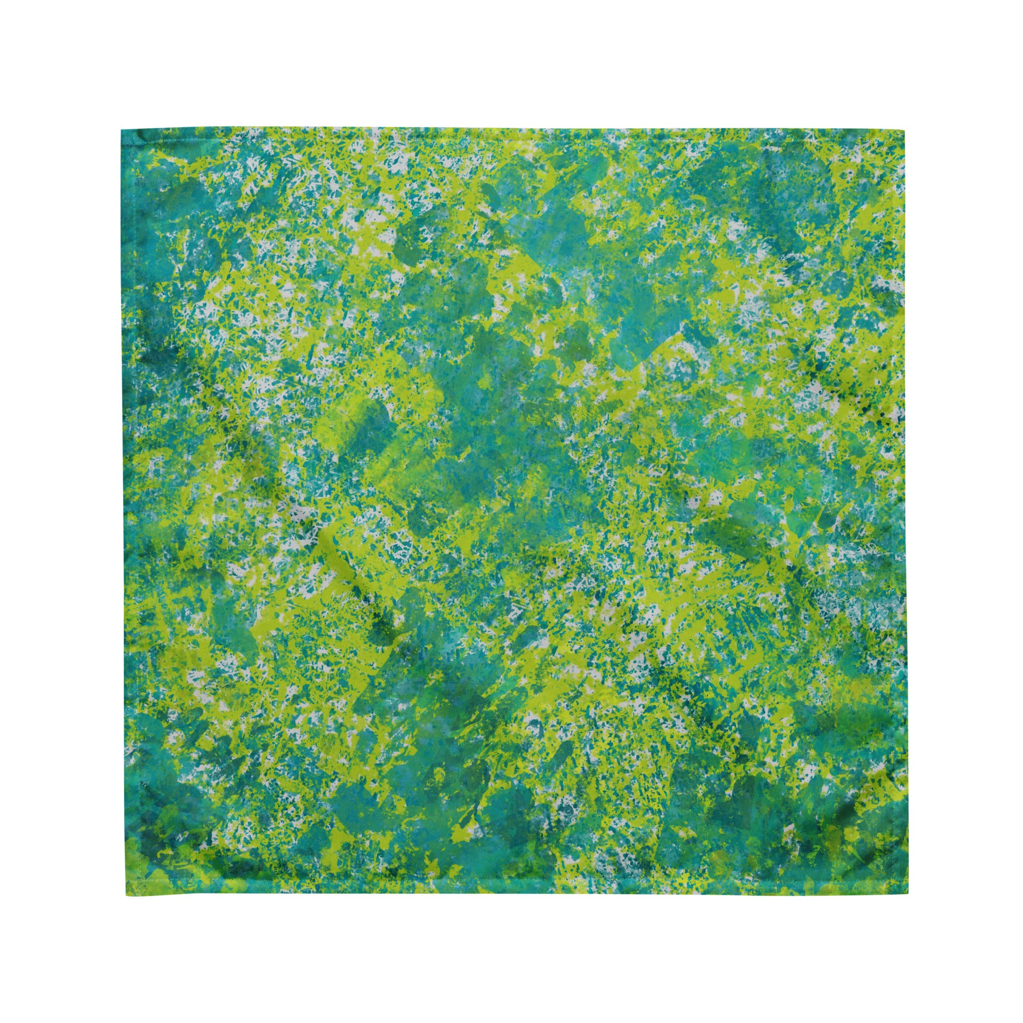 Sebastian & Clementine Green Fields Bandana For Dogs and Cats