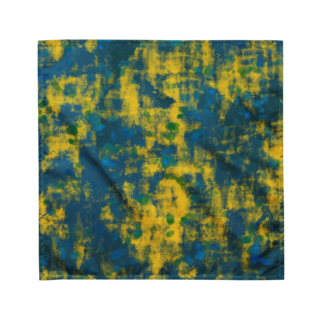 Sebastian & Clementine Blue Surface Bandana For Dogs and Cats