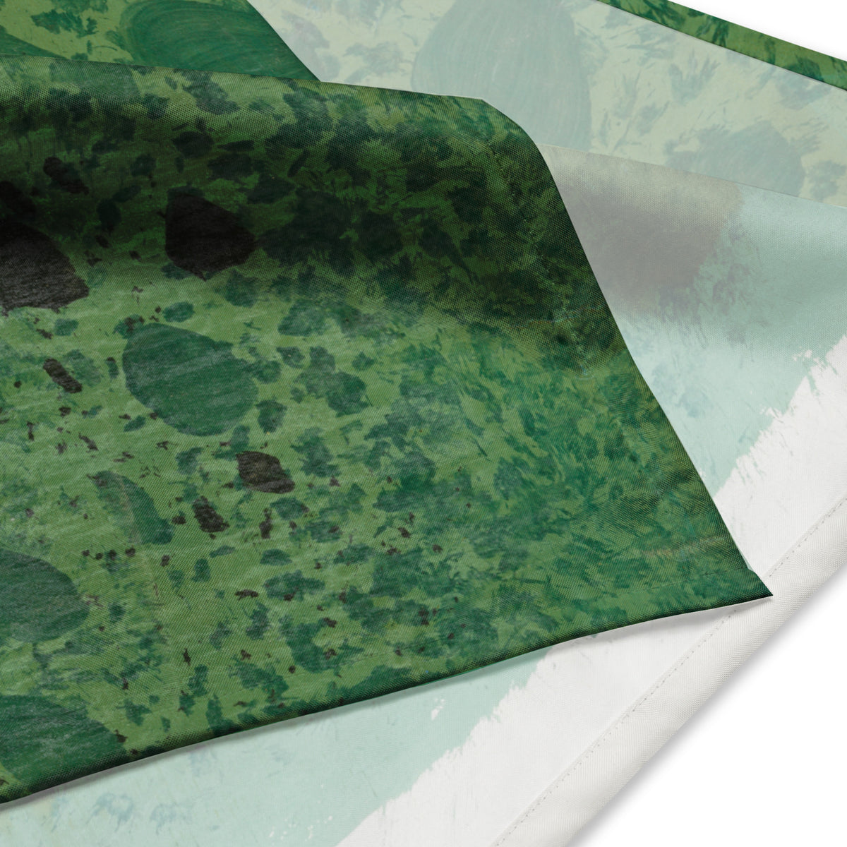Sebastian & Clementine Green Sidewall Bandana For Dogs and Cats