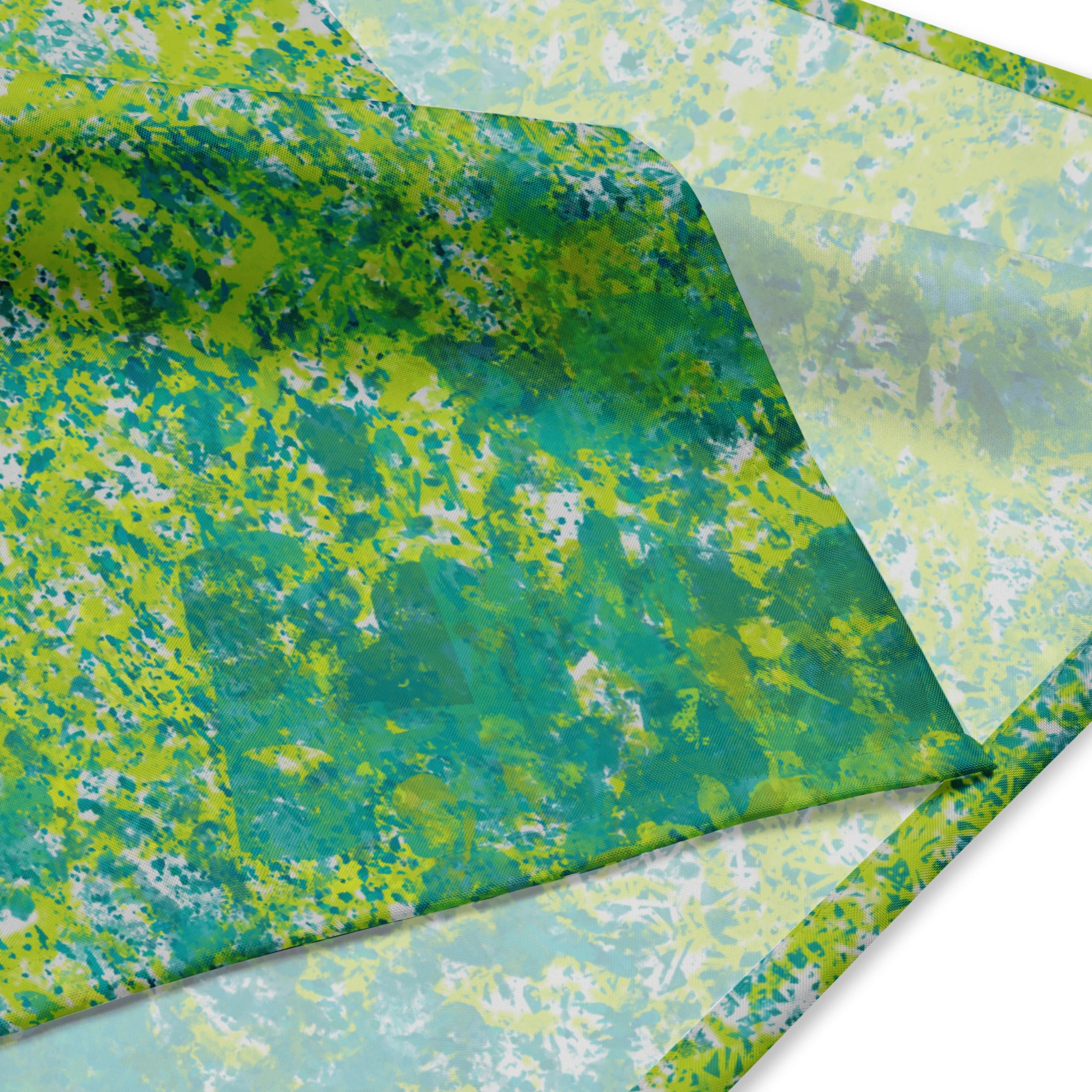 Sebastian & Clementine Green Fields Bandana For Dogs and Cats