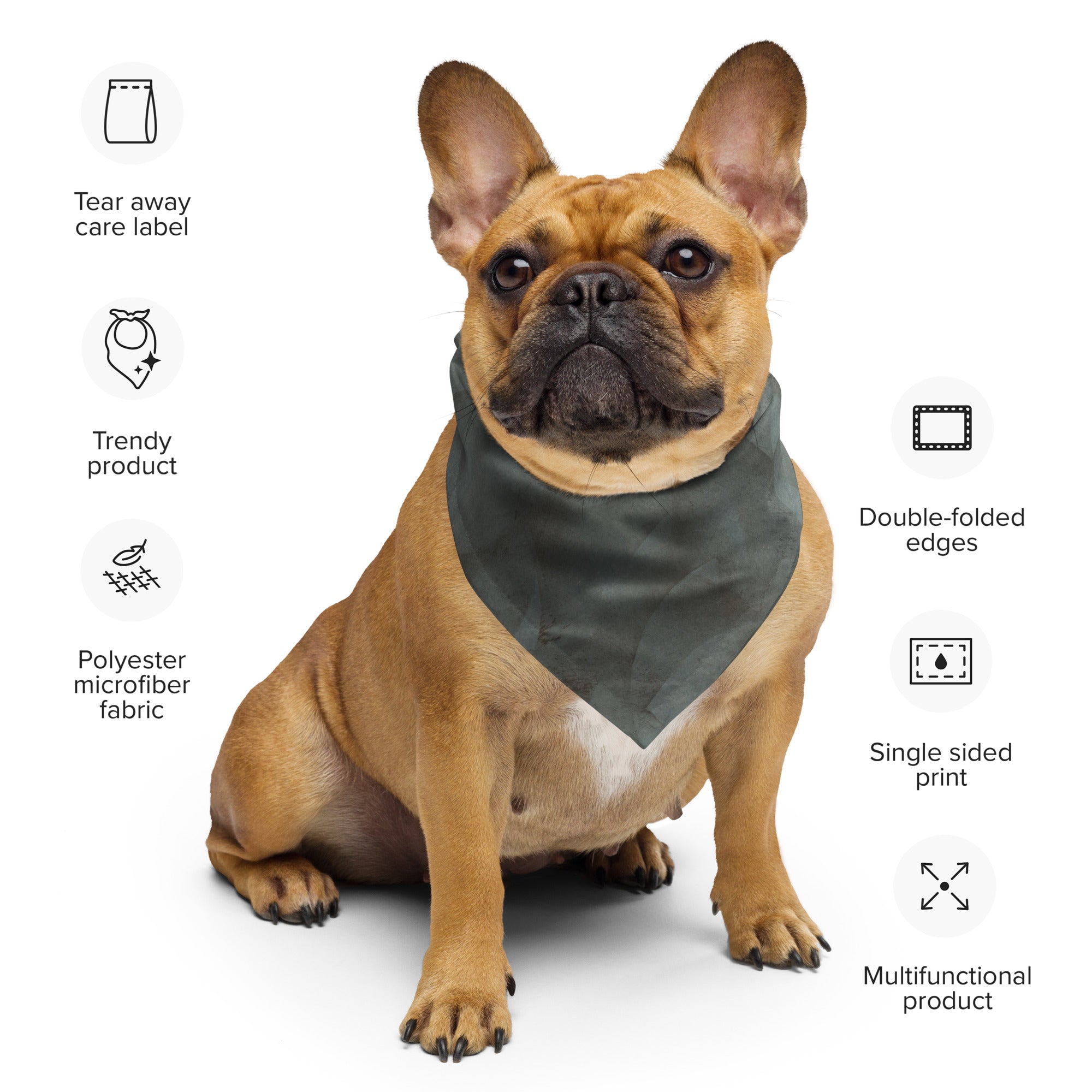 Sebastian & Clementine Vintage Print Collection Bandana For Dogs and Cats