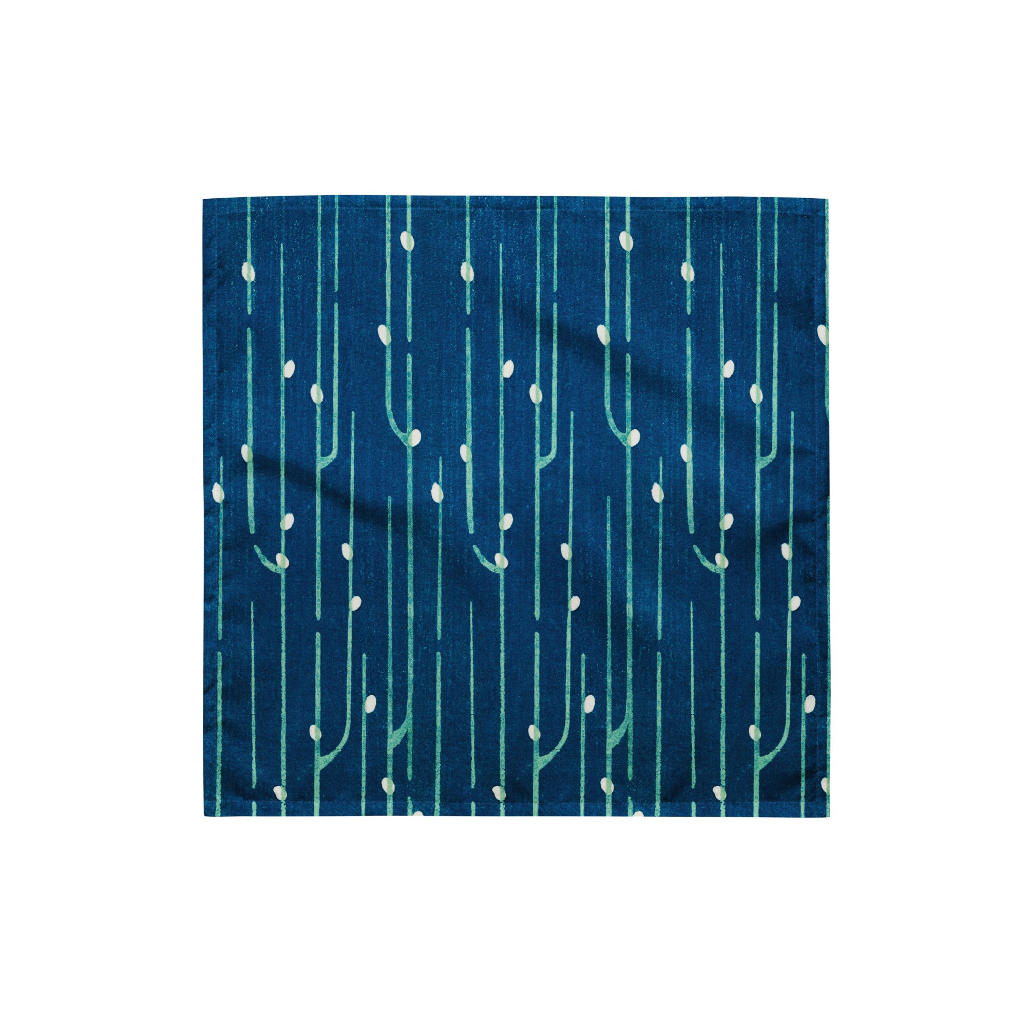 Sebastian & Clementine Blue Shima-Shima Bandana For Dogs and Cats