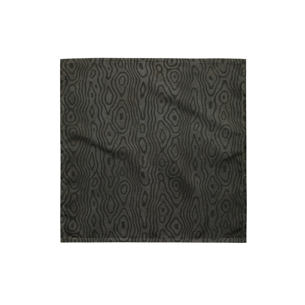 Sebastian & Clementine Gray Wooden Bandana For Dogs and Cats