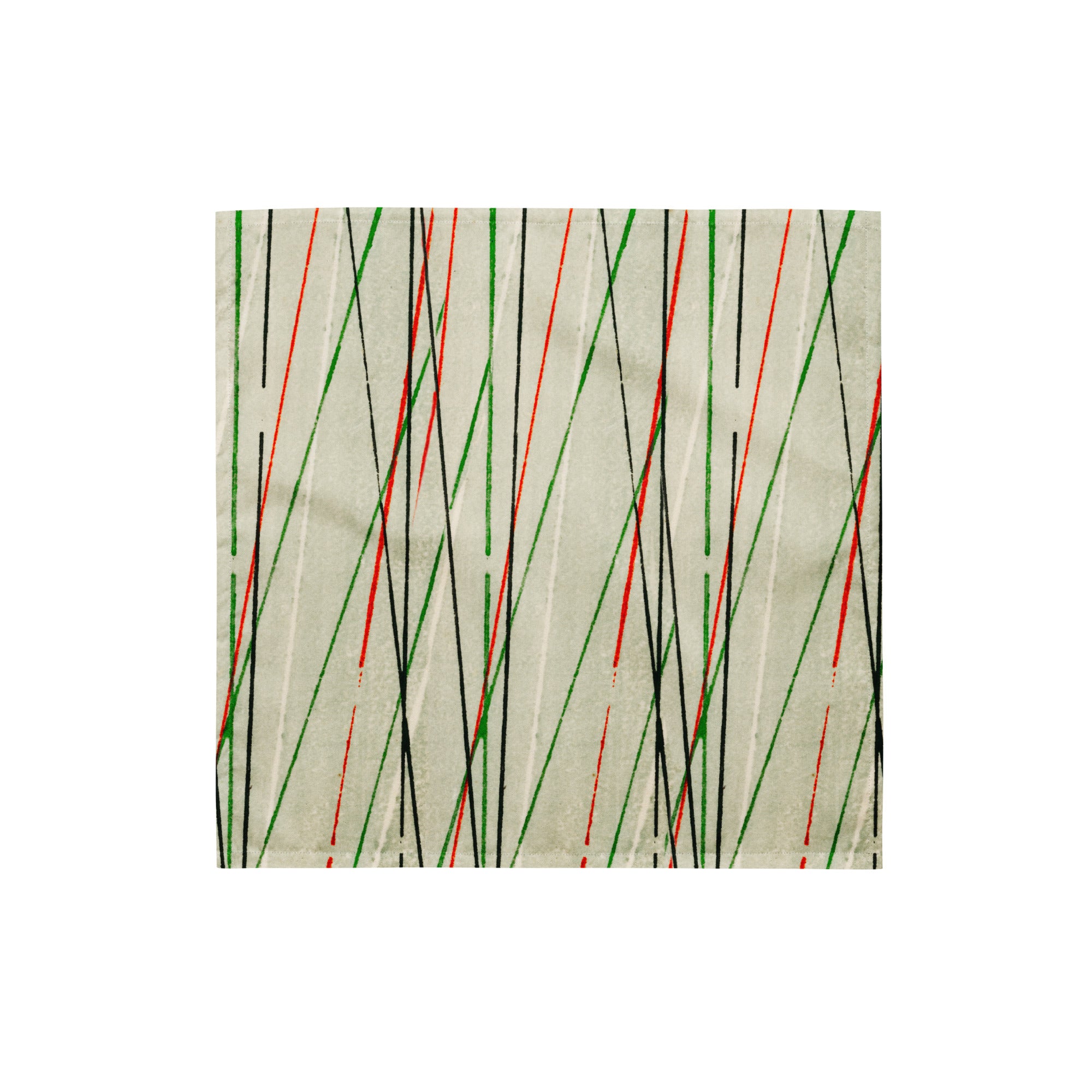 Sebastian & Clementine Oatmeal Shima-Shima Bandana For Dogs and Cats