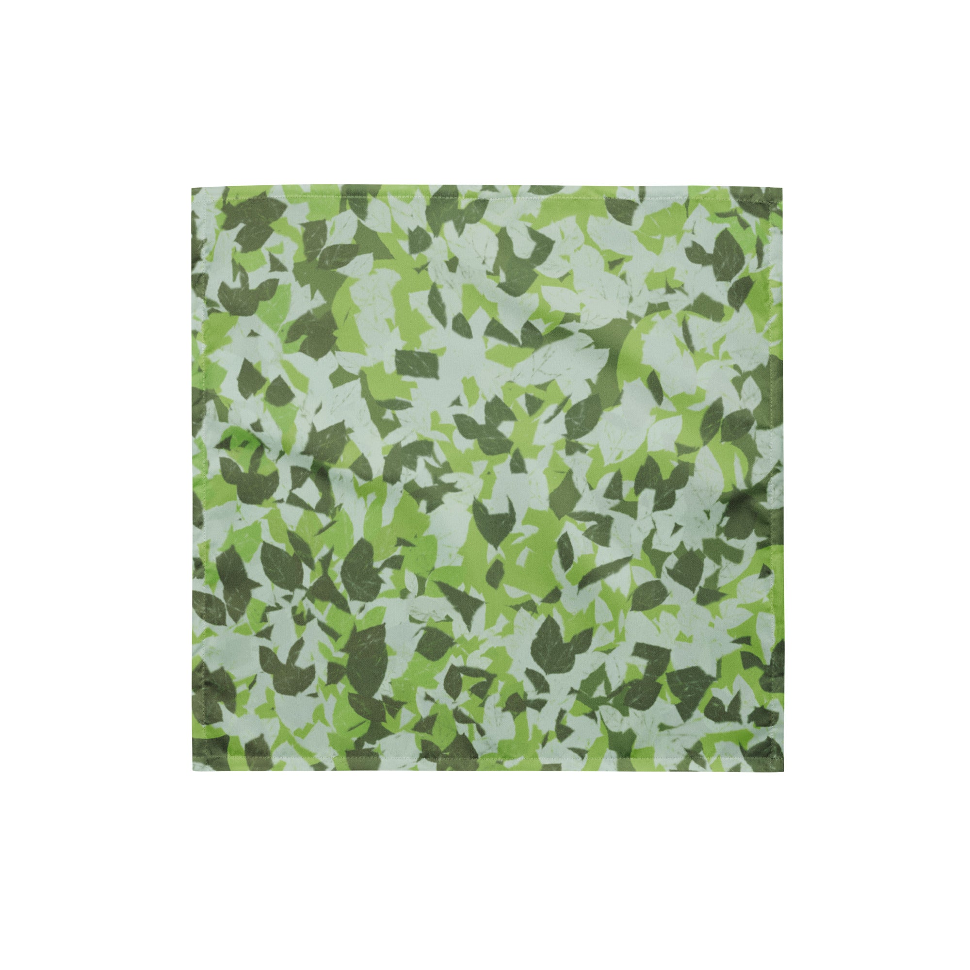 Sebastian & Clementine Green Camo Leaves Bandana For Dogs and Cats