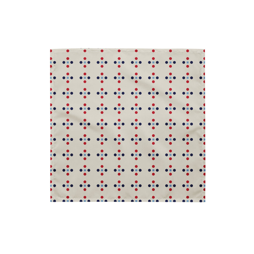 Sebastian & Clementine Patriotic Dot Bandana For Dogs and Cats