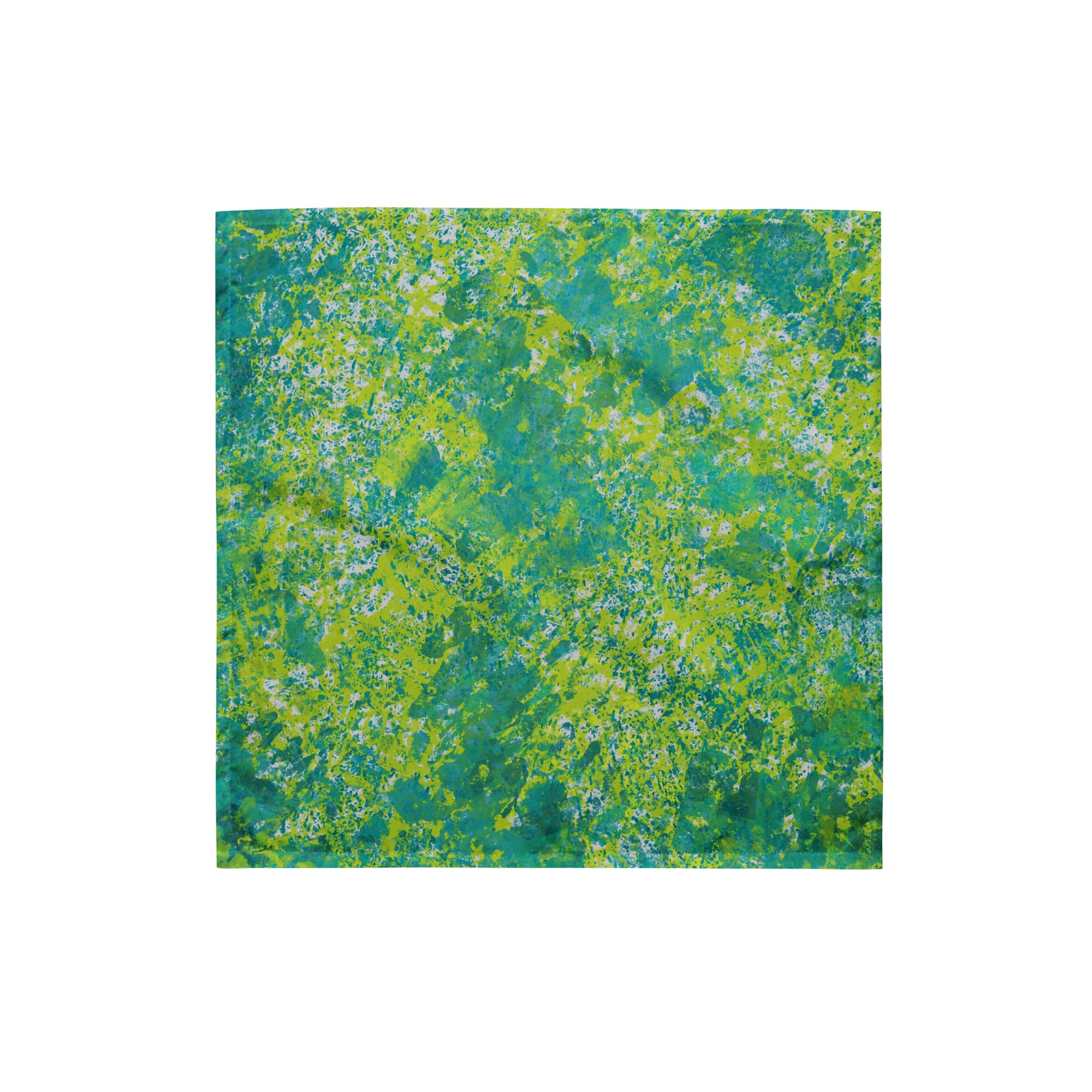 Sebastian & Clementine Green Fields Bandana For Dogs and Cats