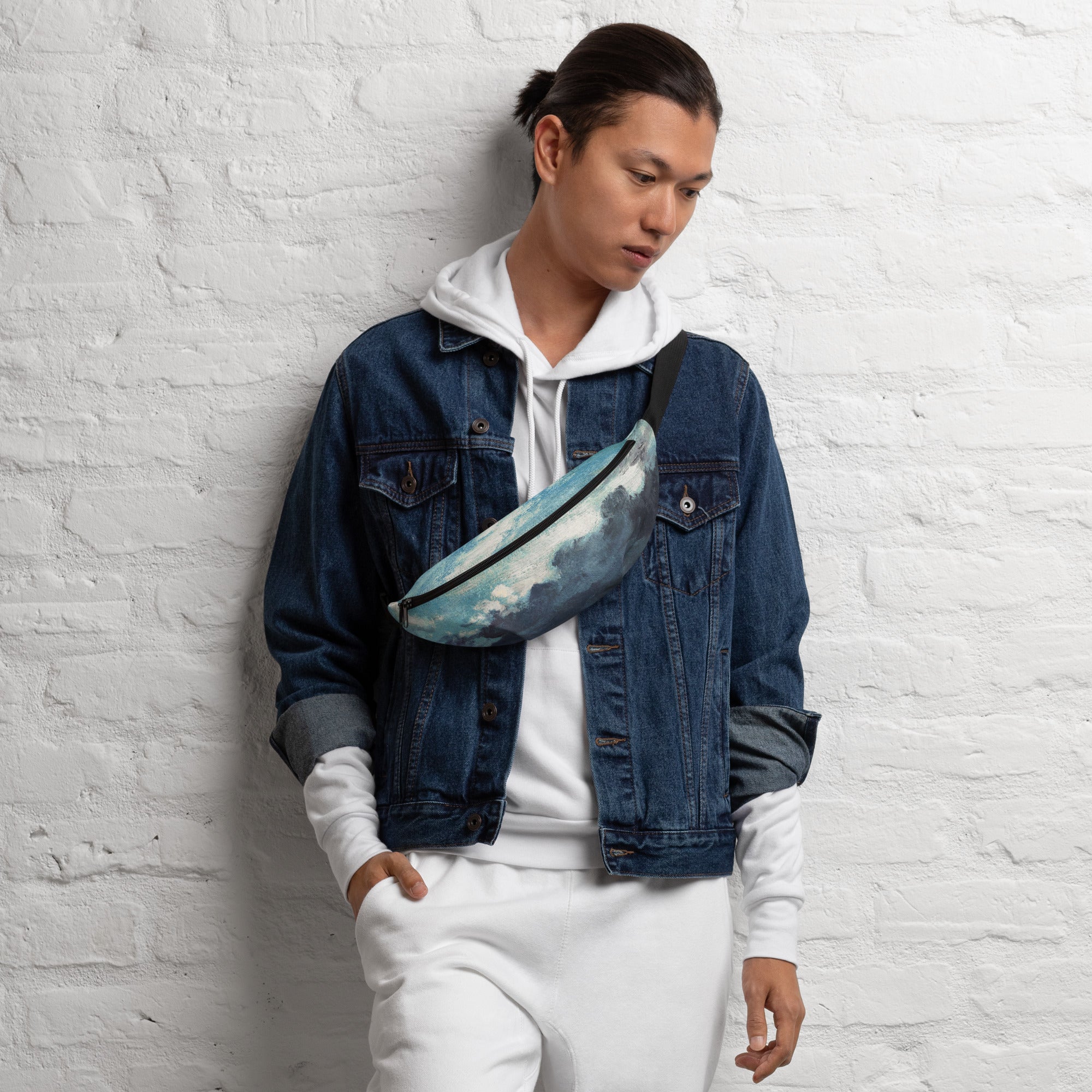 Sebastian & Clementine Blue Clouds Fanny Pack