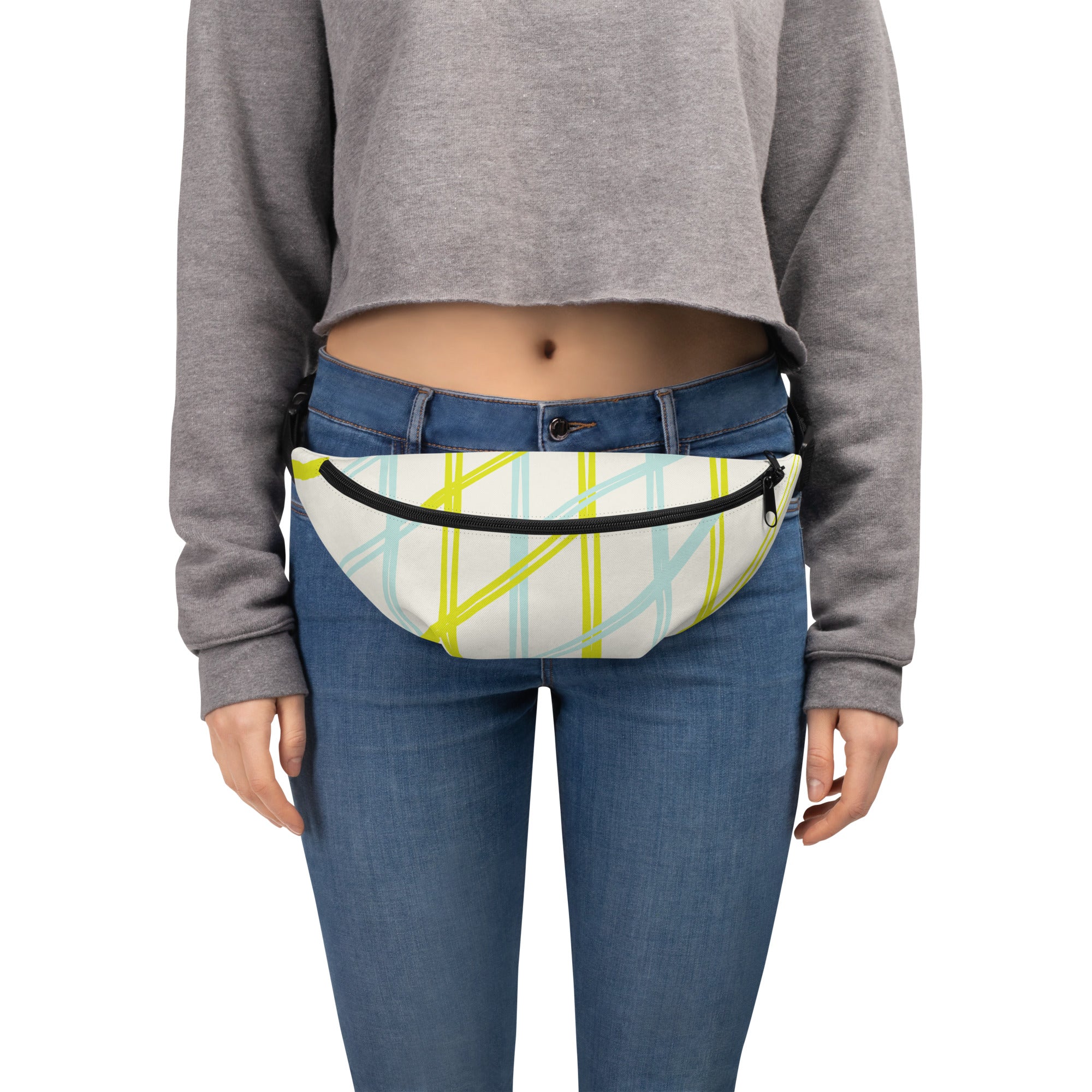 Sebastian & Clementine Neon Lines Fanny Pack