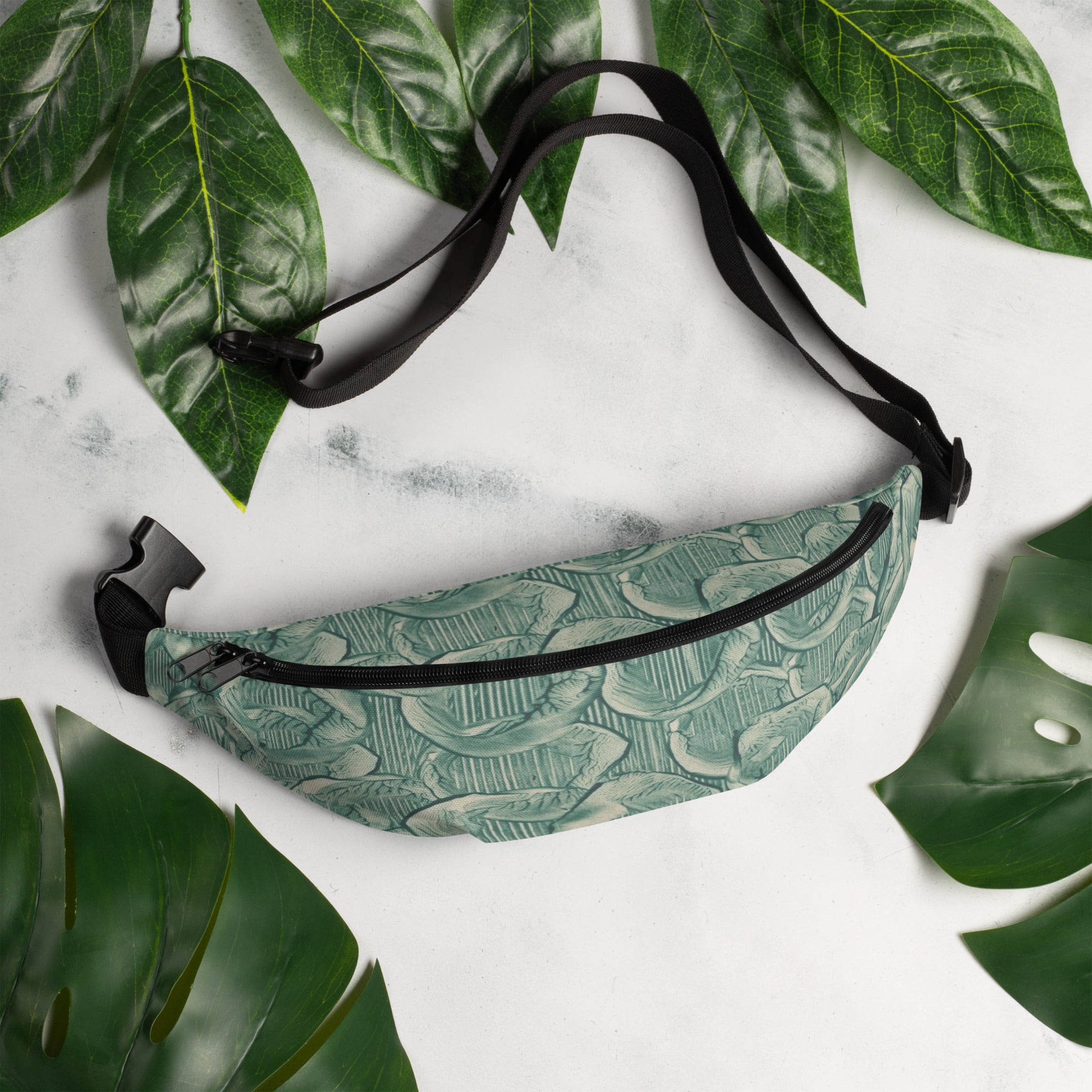 Sebastian & Clementine Green Paint Fanny Pack