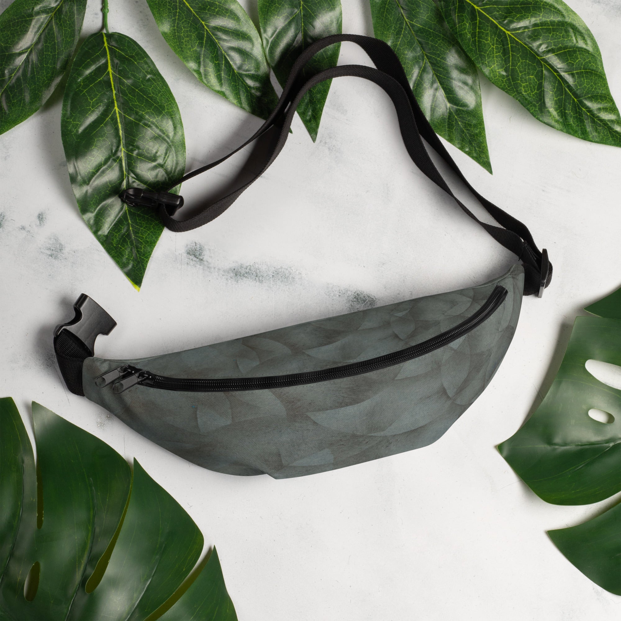 Sebastian & Clementine Gray Circles Fanny Pack