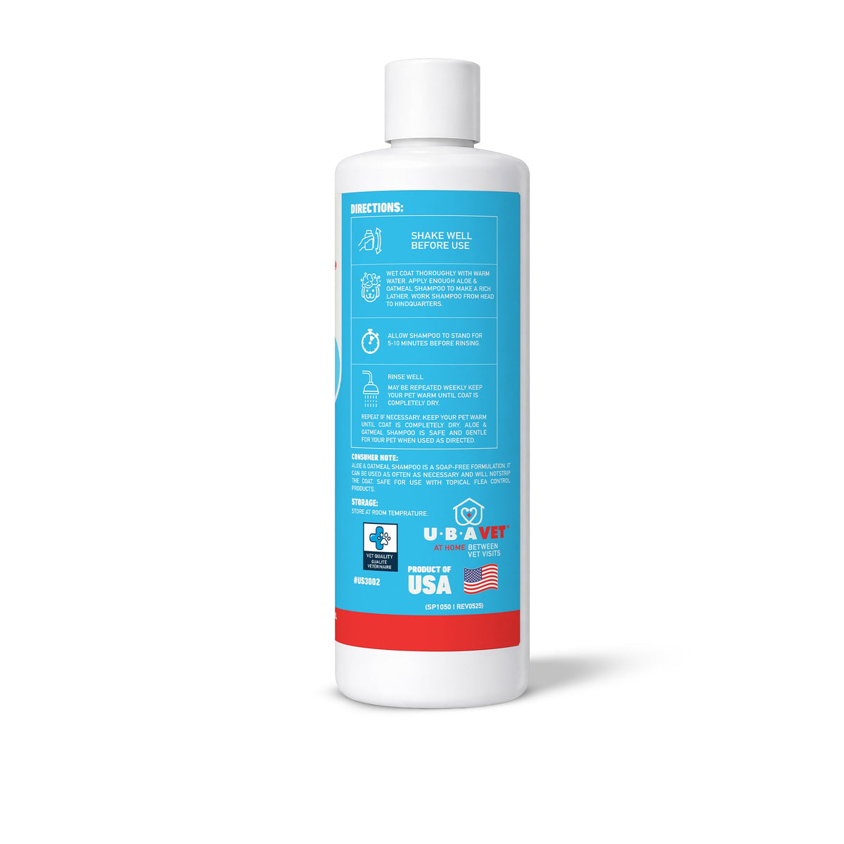 UBAVET Aloe & Oatmeal Conditioner for Dogs & Cats