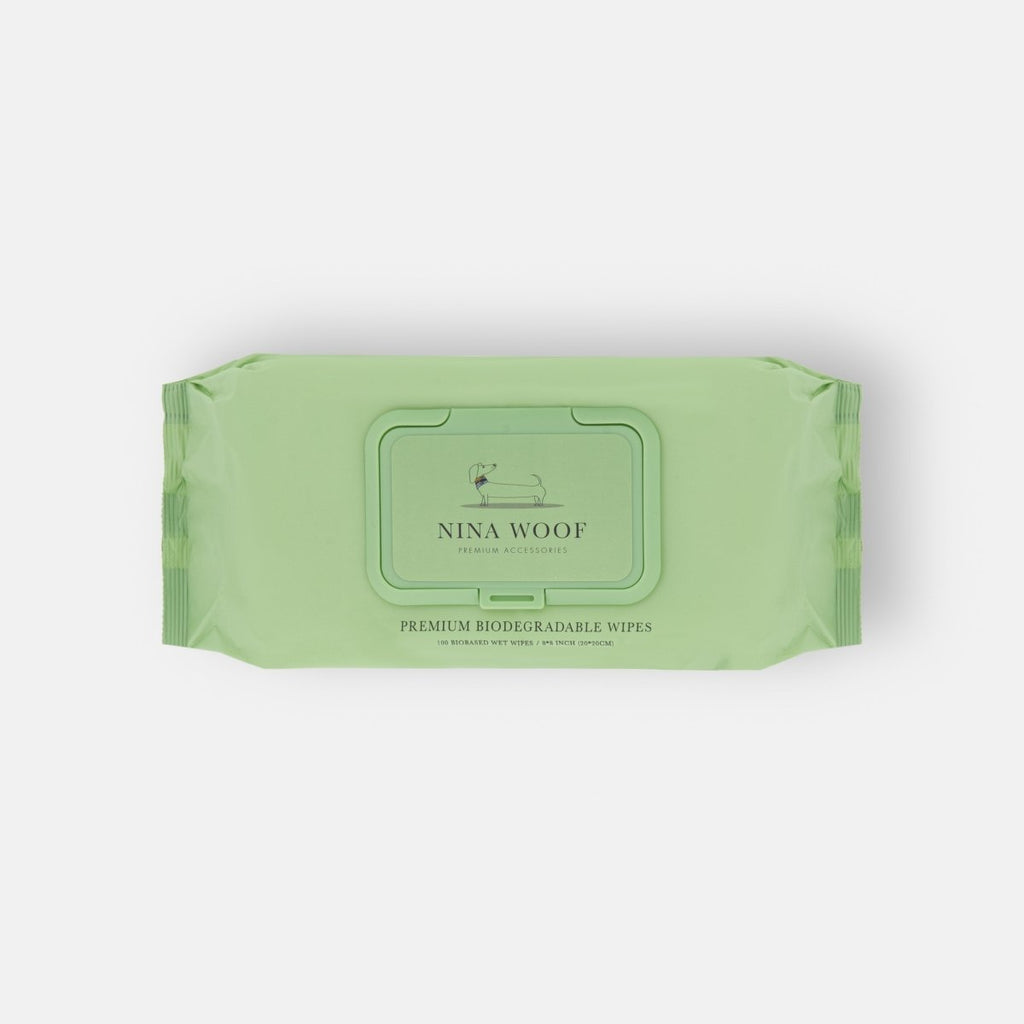 Premium Pet Wipes - Biodegradable and Plant-Based