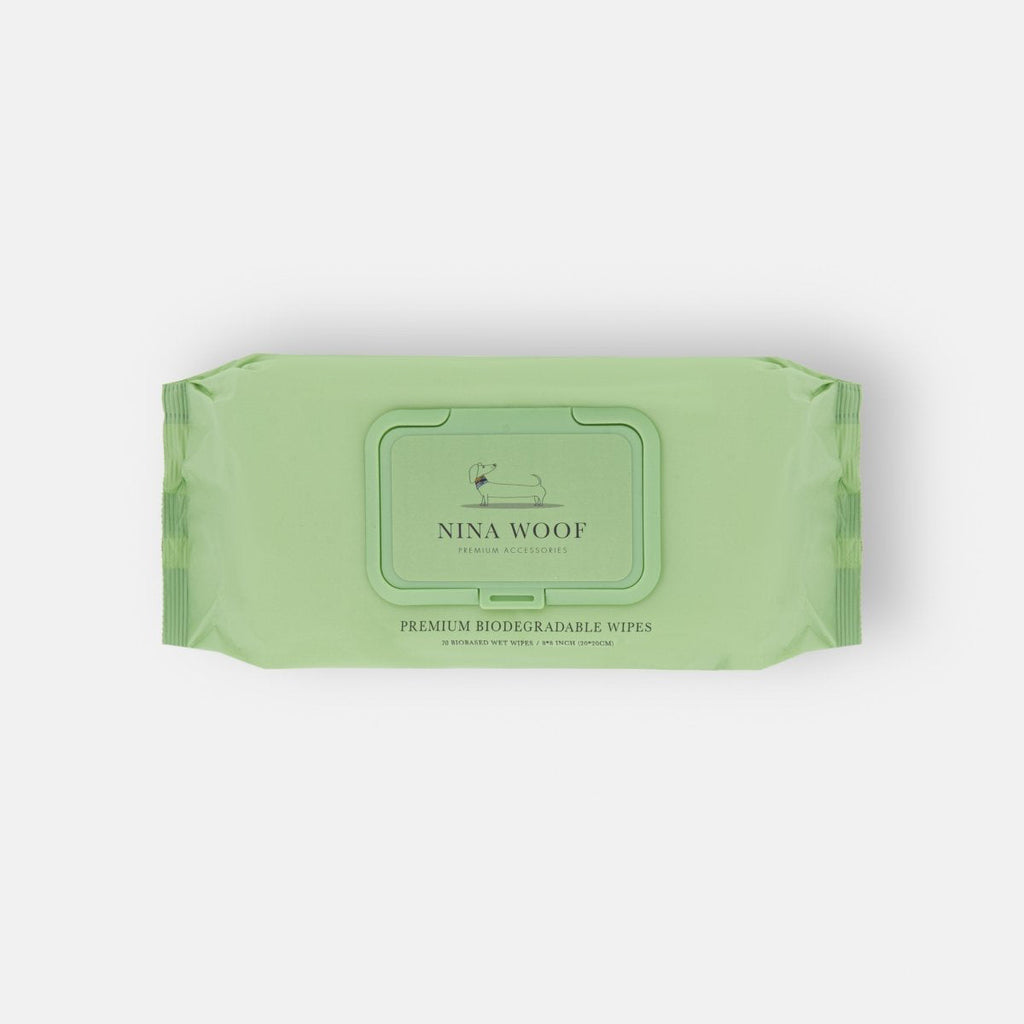 Premium Pet Wipes - Biodegradable and Plant-Based