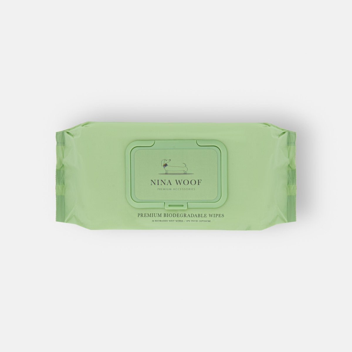 Premium Pet Wipes - Biodegradable and Plant-Based
