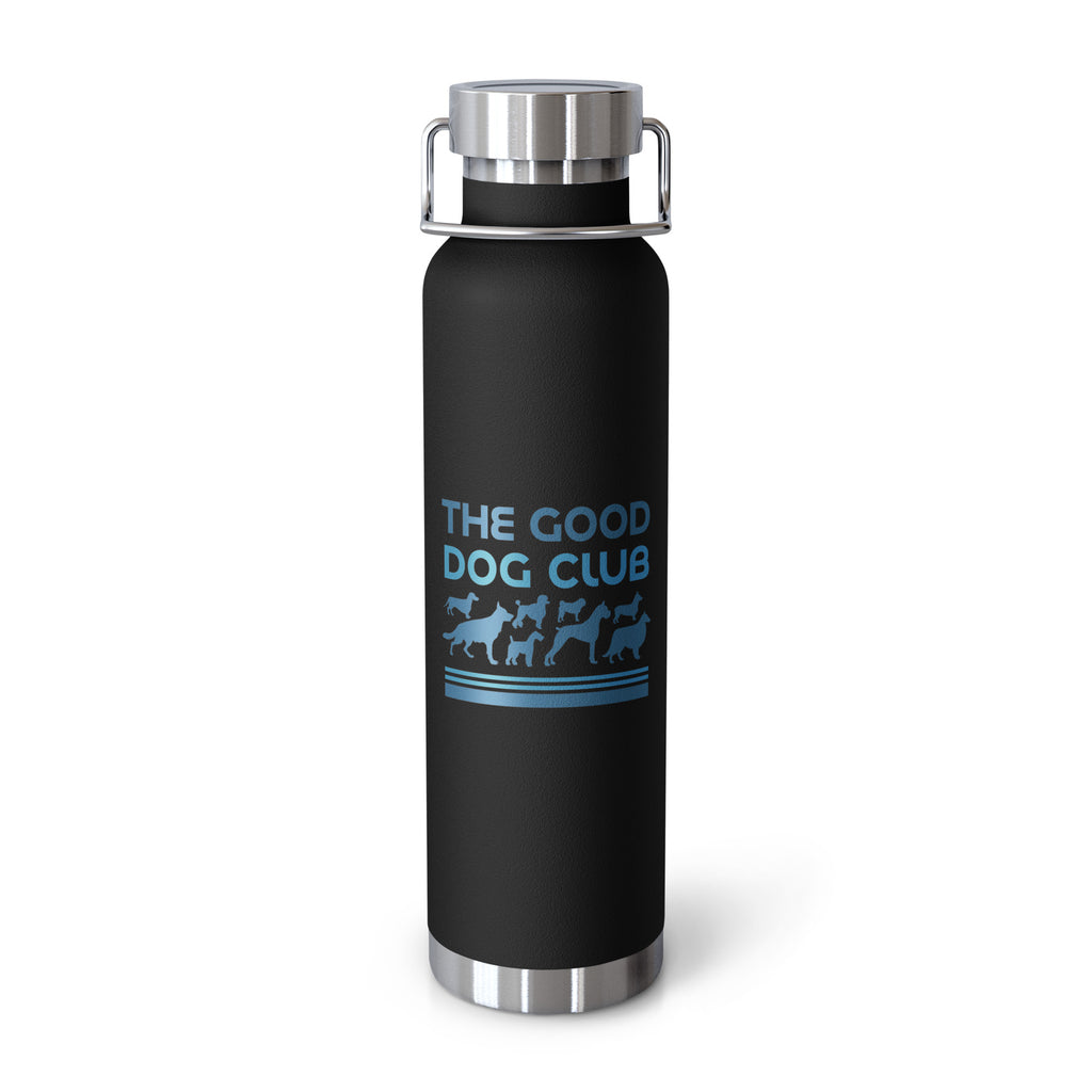 Sebastian & Clementine The Good Dog Club Copper-Insulated Stainless Steel Water Bottle - Blue